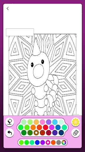 Coloring mandala for adults