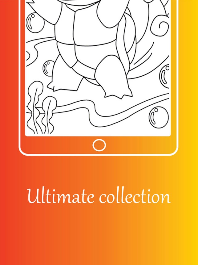 Coloring pages pokemon edition on the app store