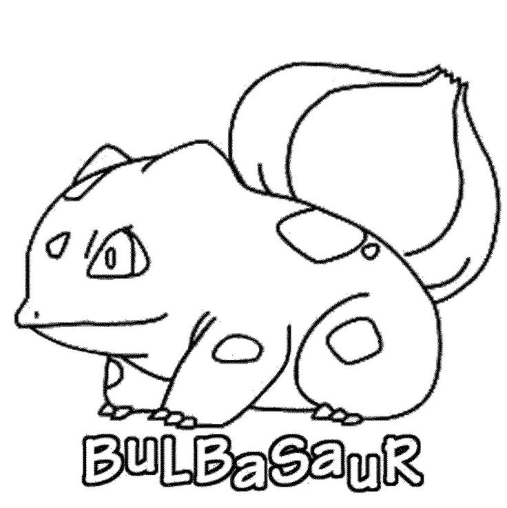 Free printable pokemon coloring pages pokemon coloring pages printable bulbasaur coloringstar