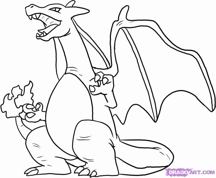 Free pokemon charmander coloring page download free pokemon charmander coloring page png images free cliparts on clipart library