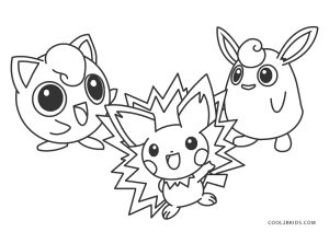 Free printable pokemon coloring pages for kids