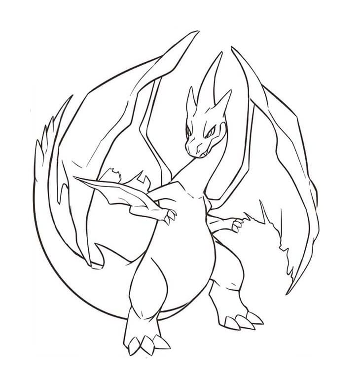 Charizard coloring pages