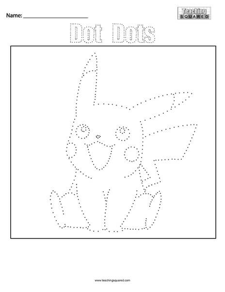 Pikachu pokãmon dot dots