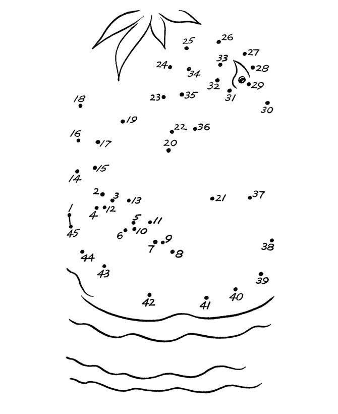 Dot to dot printables