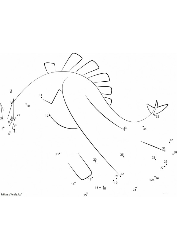 Dot to dot coloring pages