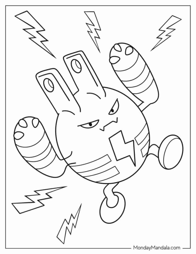 Pokemon coloring pages free pdf printables