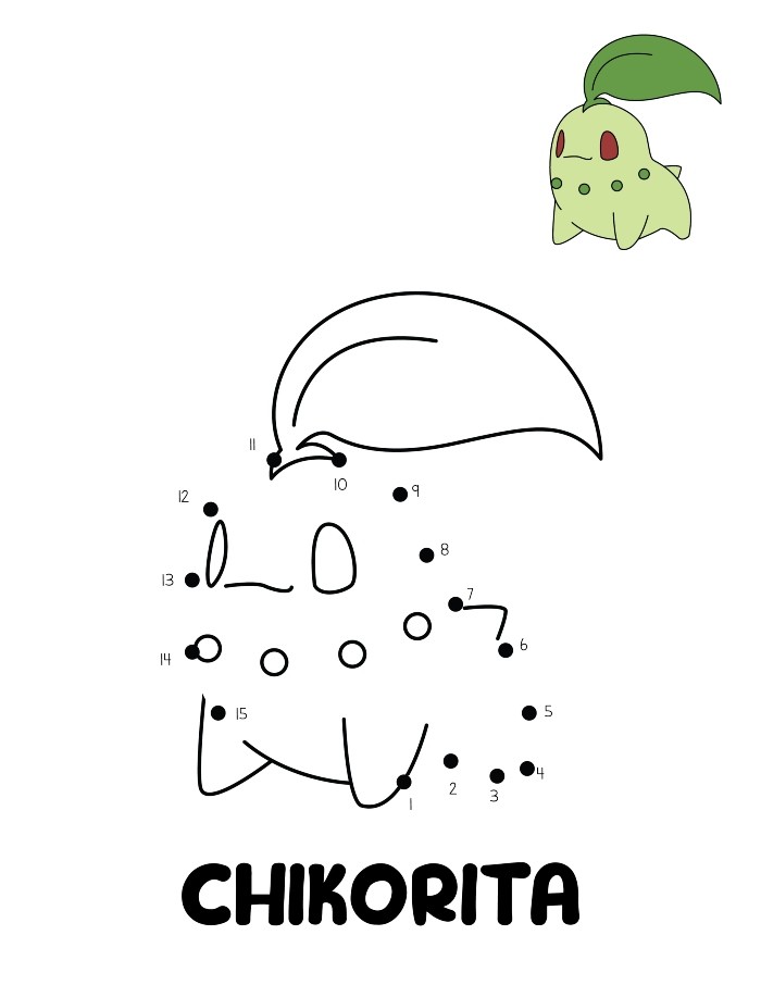 Free pokemon dot to dot printables