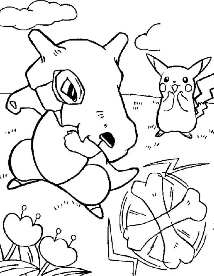 Cubone malvorlagen