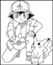 Pokemon cubone coloring page