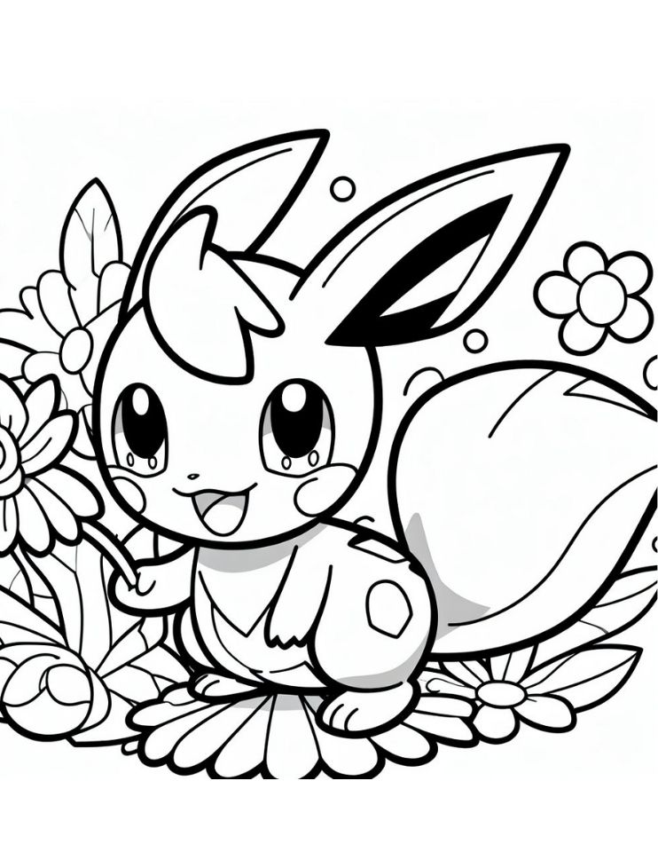 Pokemon coloring sheets