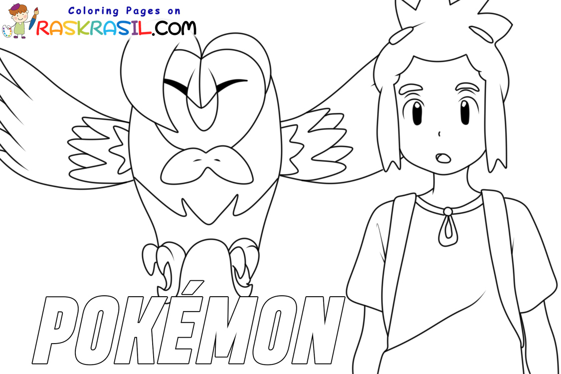 Pokemon coloring pages