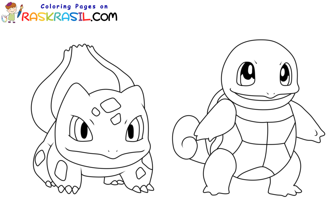Pokemon coloring pages