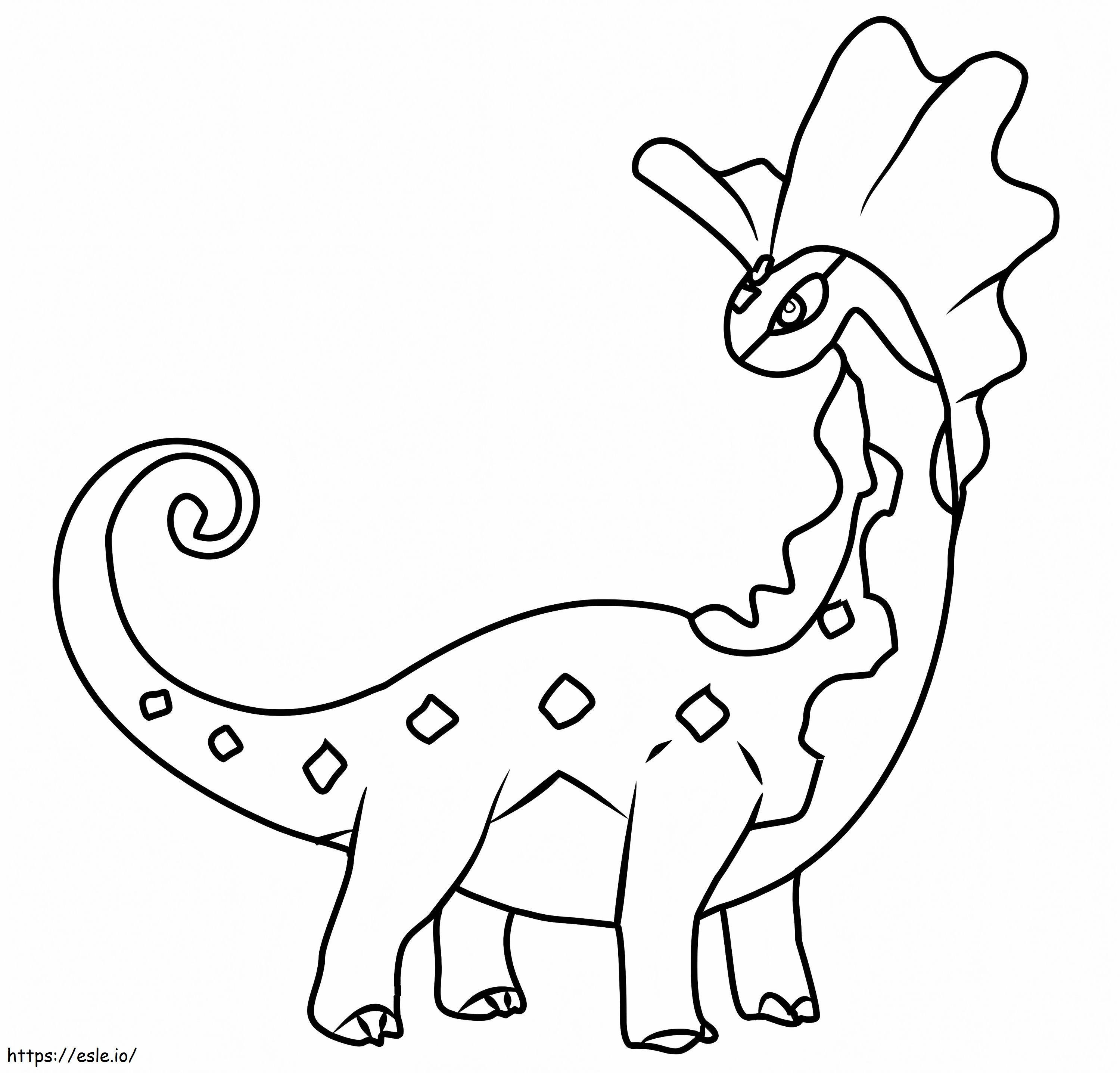 Official aurorus pokemon coloring page