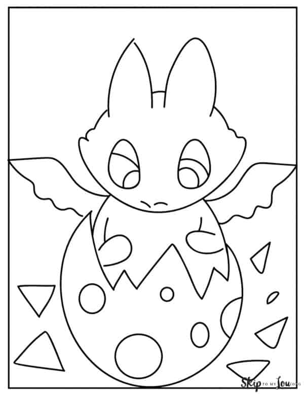 Dragon coloring pages skip to my lou