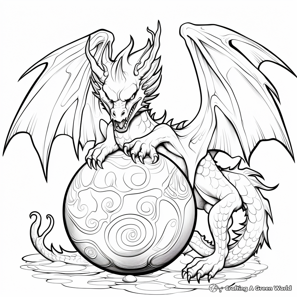 Fireball coloring pages