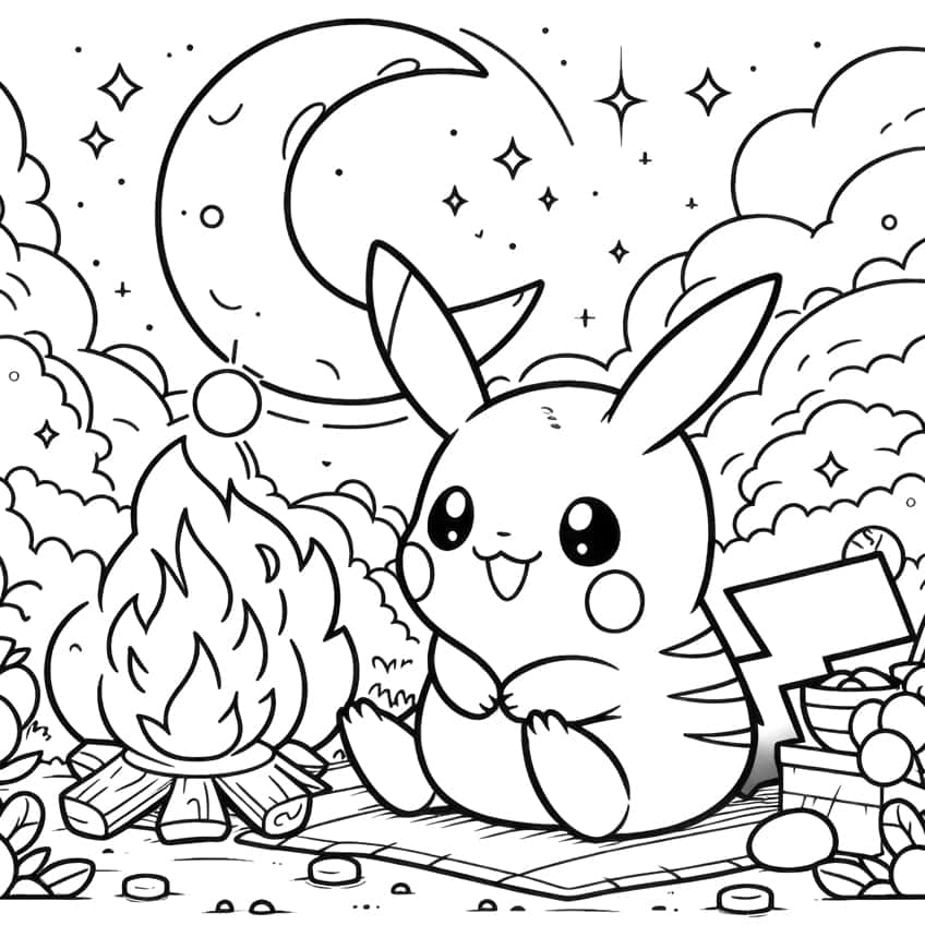 Pokemon coloring pages