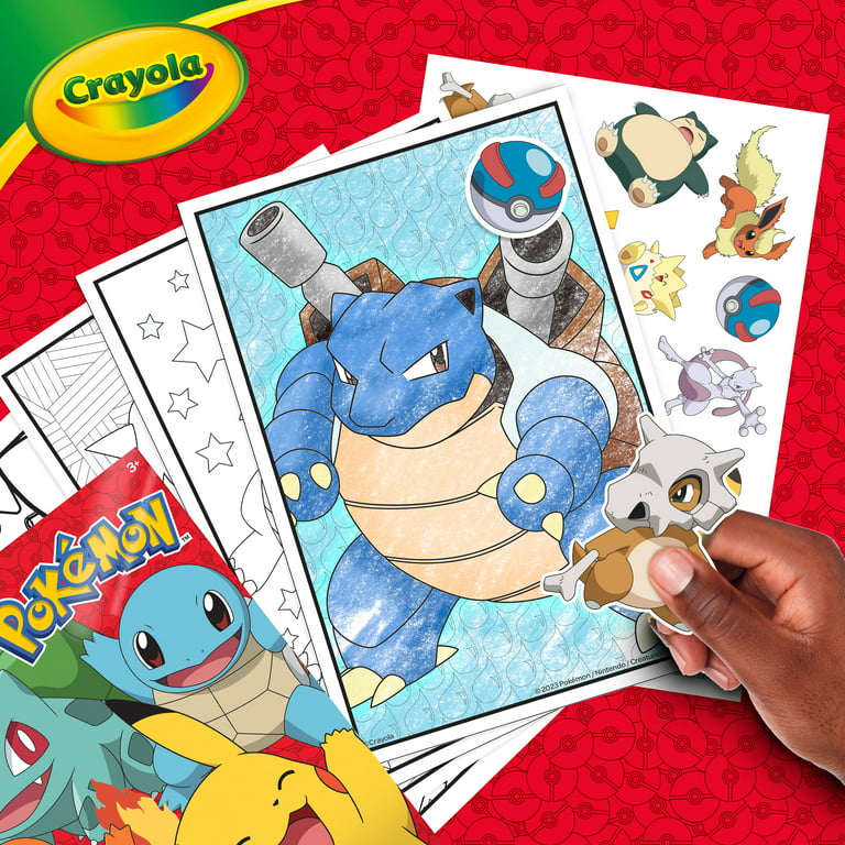 Crayola pokãmon coloring book