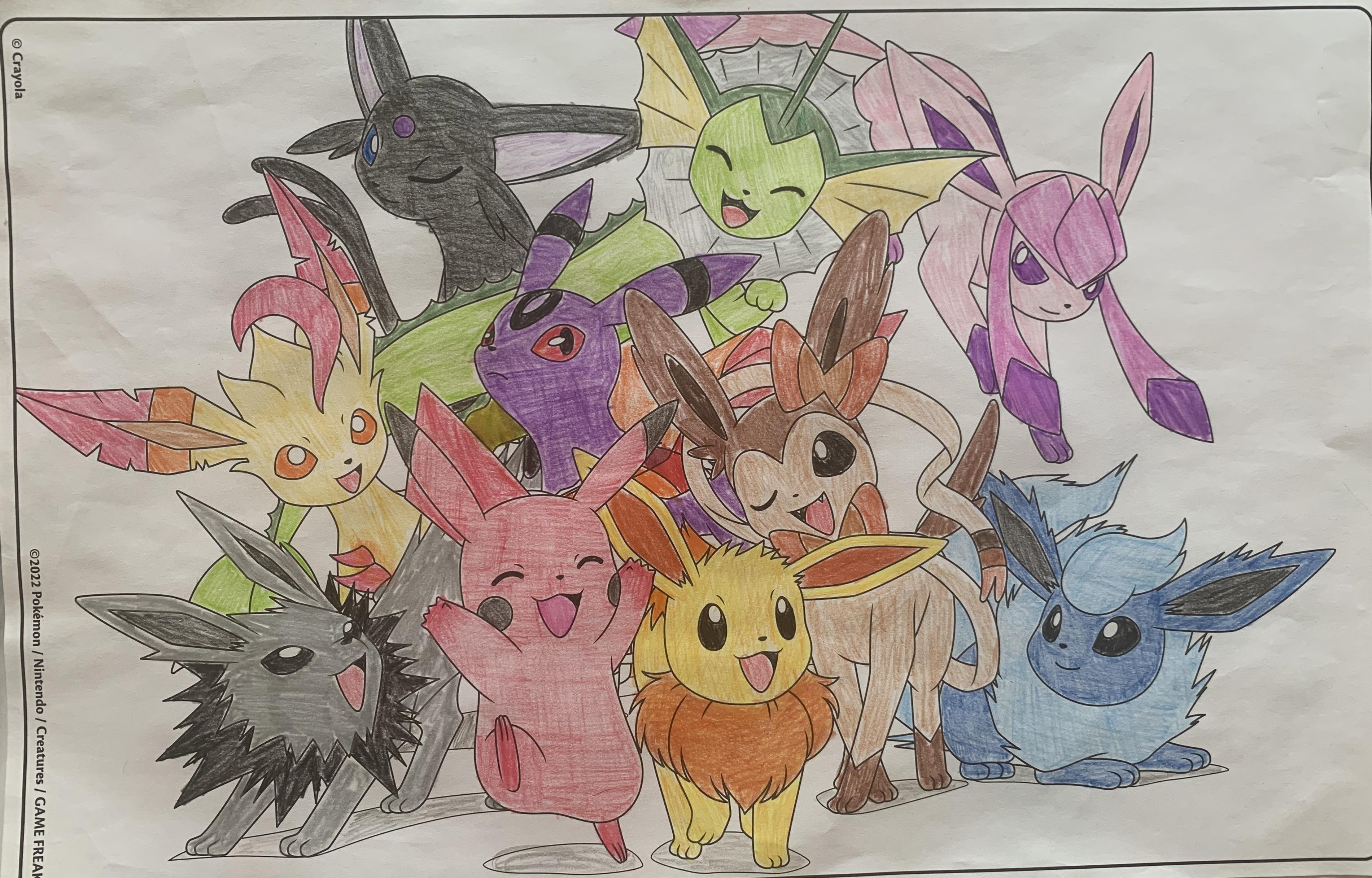 Pokãmon coloring books are way too much fun rpokemon