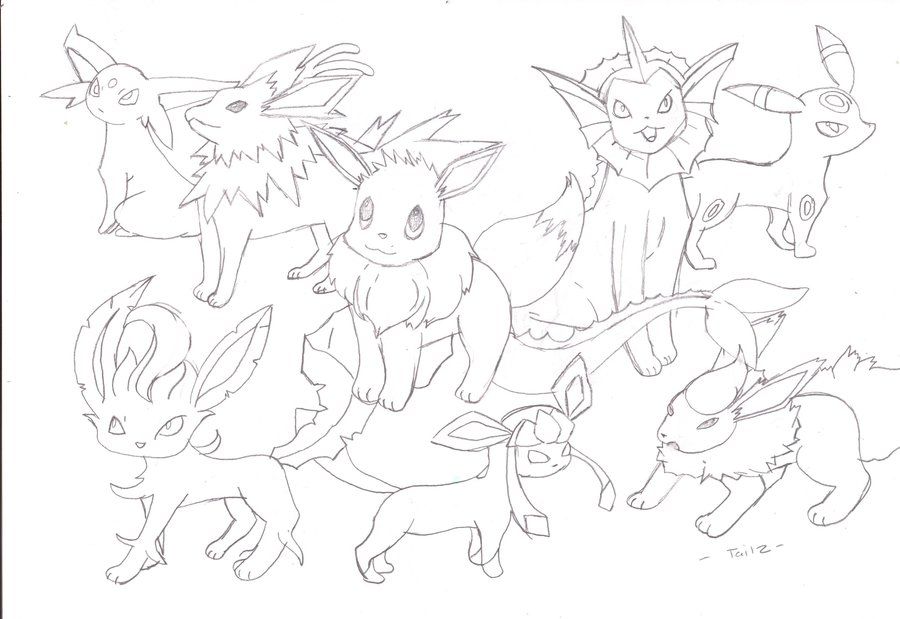 Free pokemon coloring pages eevee evolutions download free pokemon coloring pages eevee evolutions png images free cliparts on clipart library