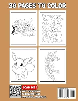 Eevãe coloring book the ultimate collection evolutions wonderful books for adults teenagers and all fans who loves pãkemon to drawing murphy anne murphy books
