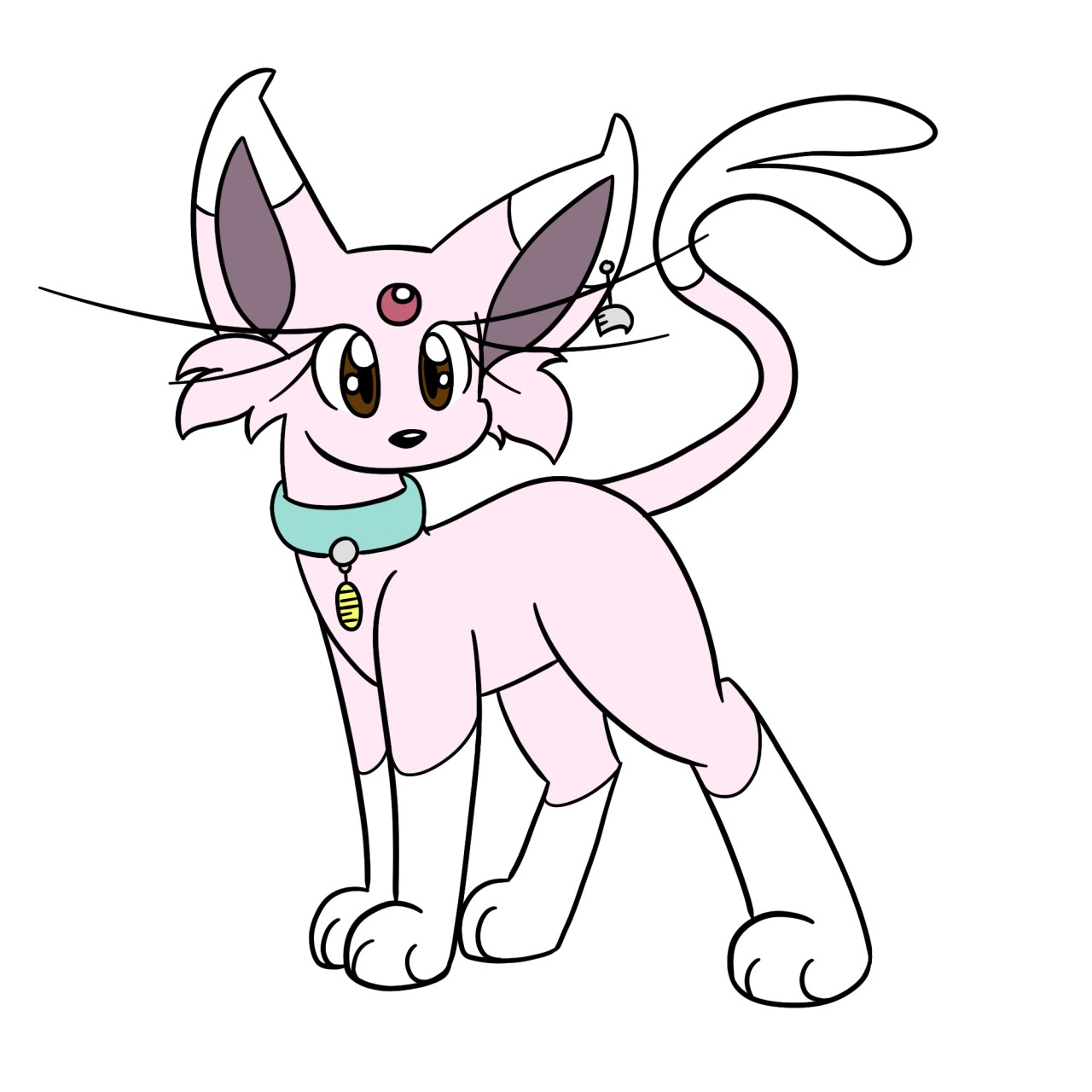 Espeon eeveesona by rosexknight