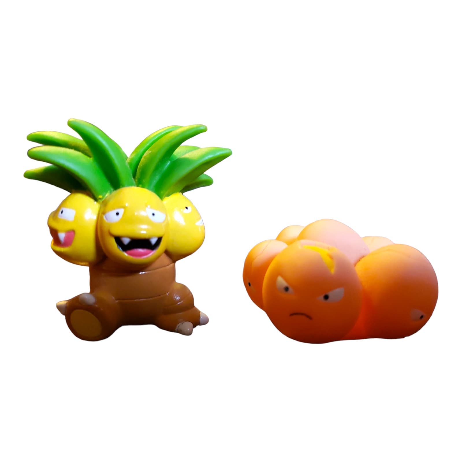 Vintage bandai pokemon finger puppets exeggcute exeggutor