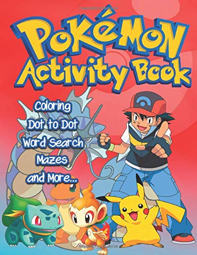 Buy pokemon activity book pokemon activity book for kids