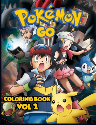 Pokemon go coloring book vol pokemon jumbo coloring book pages size