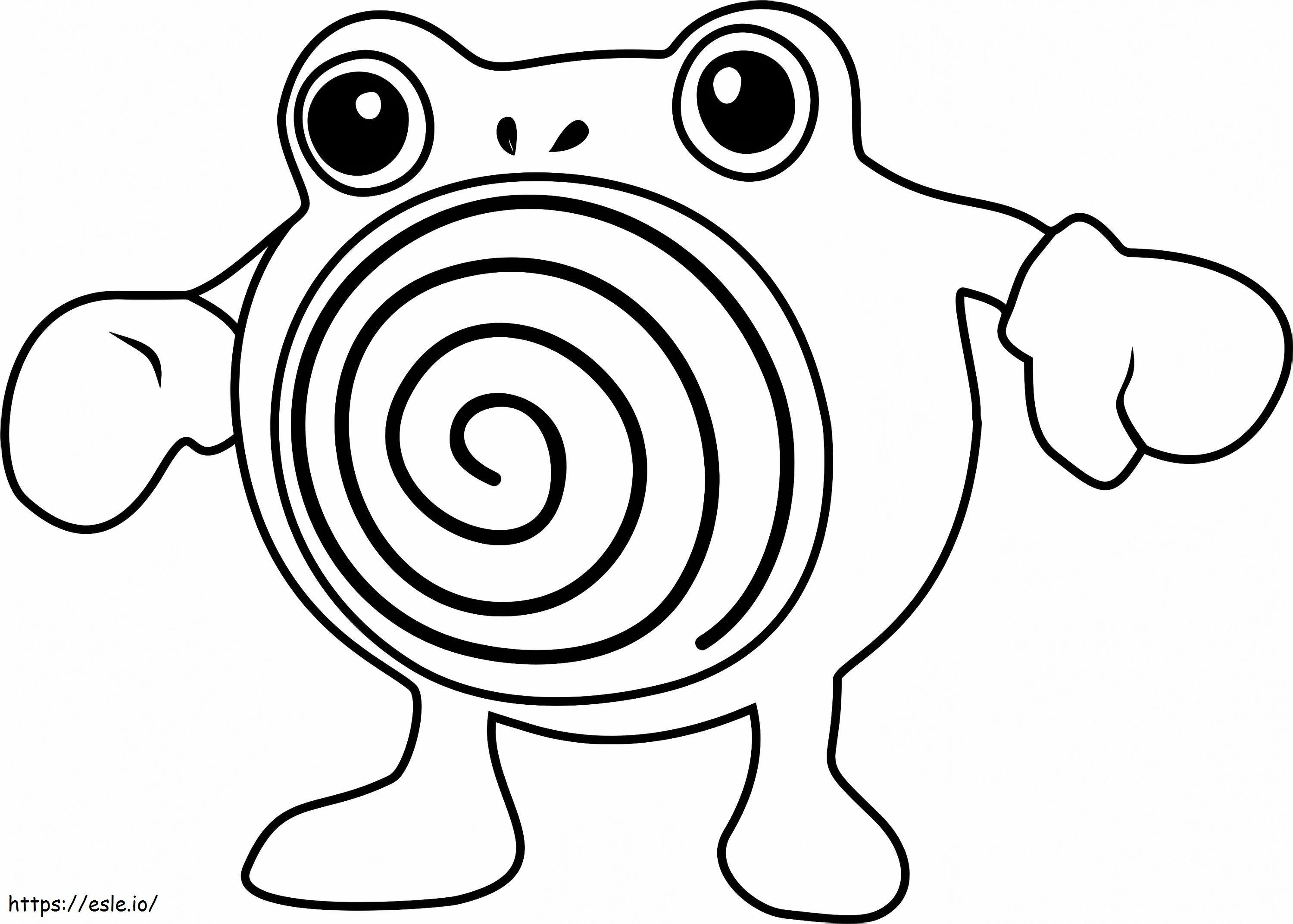 Poliwhirl pokemon go a coloring page