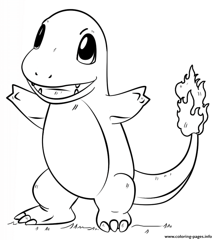 Print charmander pokemon go coloring pages libri da colorare pagine da colorare disney disegni