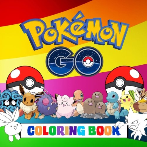Buy pokãmon go coloring book fantastic kids coloring book containing every pokãmon from the hit pokãmon go game online at kuwait