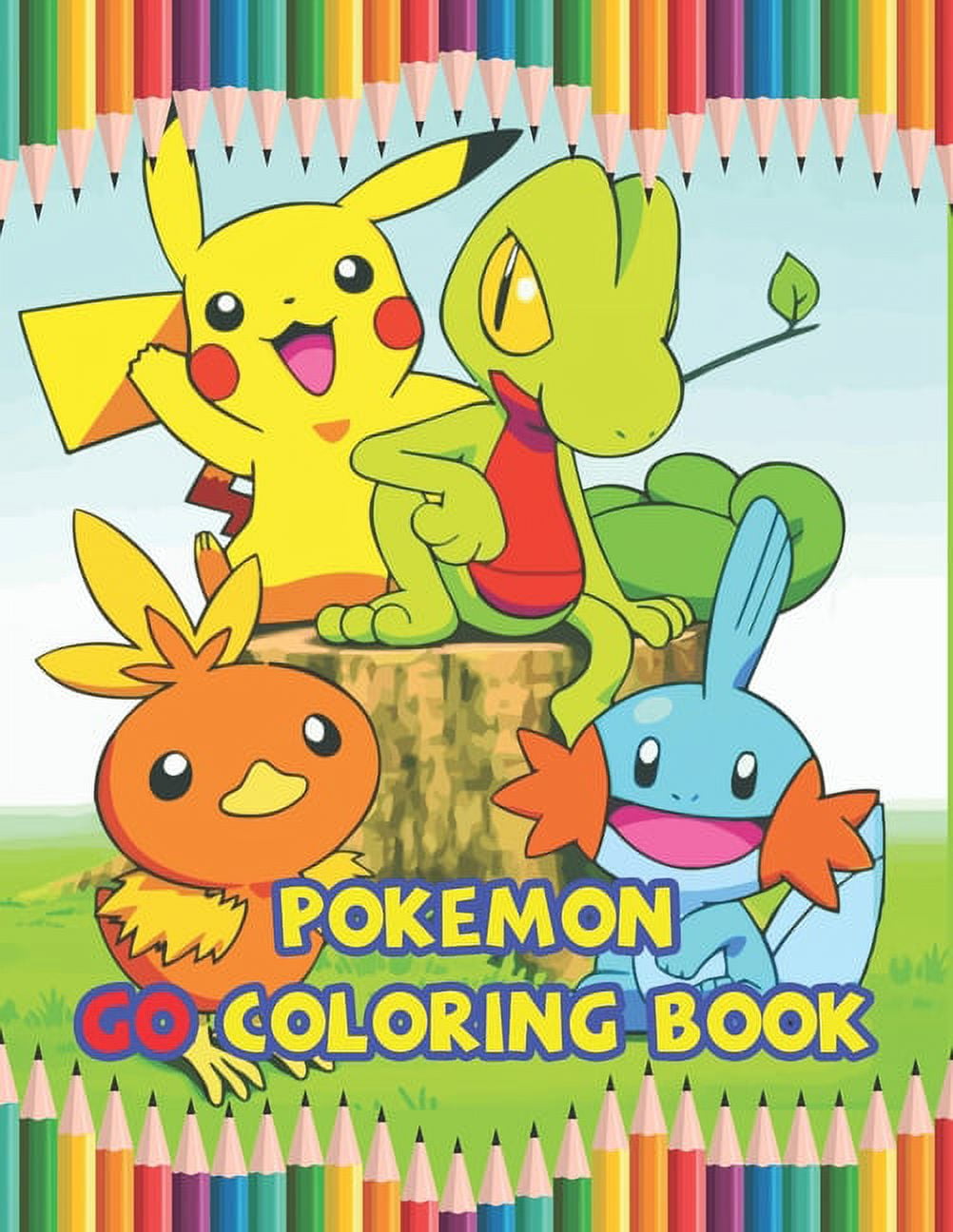 Pokemon go coloring book best coloring book gifts for kids ages