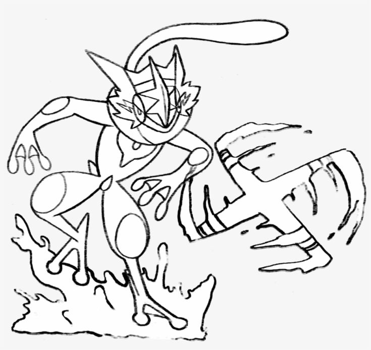 Pokemon greninja coloring pages pokemon coloring pages pokemon coloring puppy coloring pages