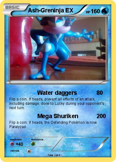 Pokemon ash greninja ex