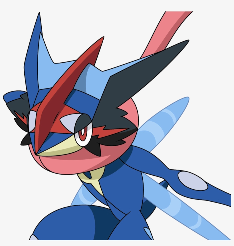 Ash greninja coloring page