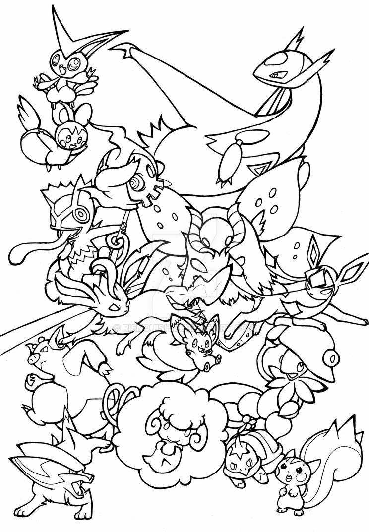 Pokemon group by rienquish on deviantart pokemon coloring pages pokemon coloring pokemon coloring sheets