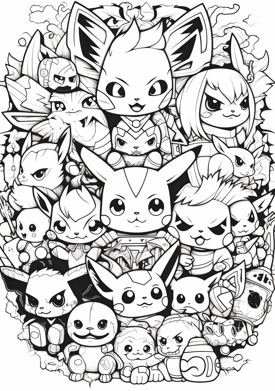 Pikachus roundtable pokemon consortium