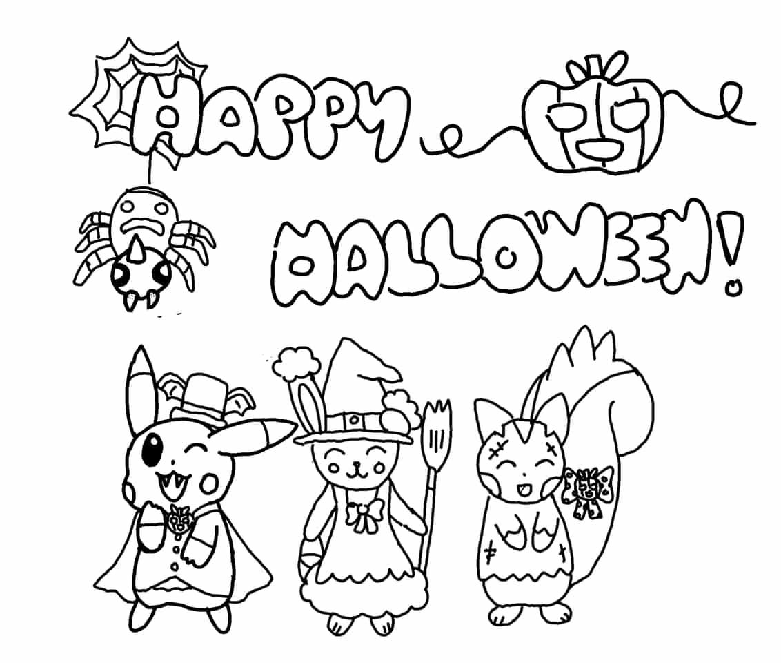 Halloween pokemon shana