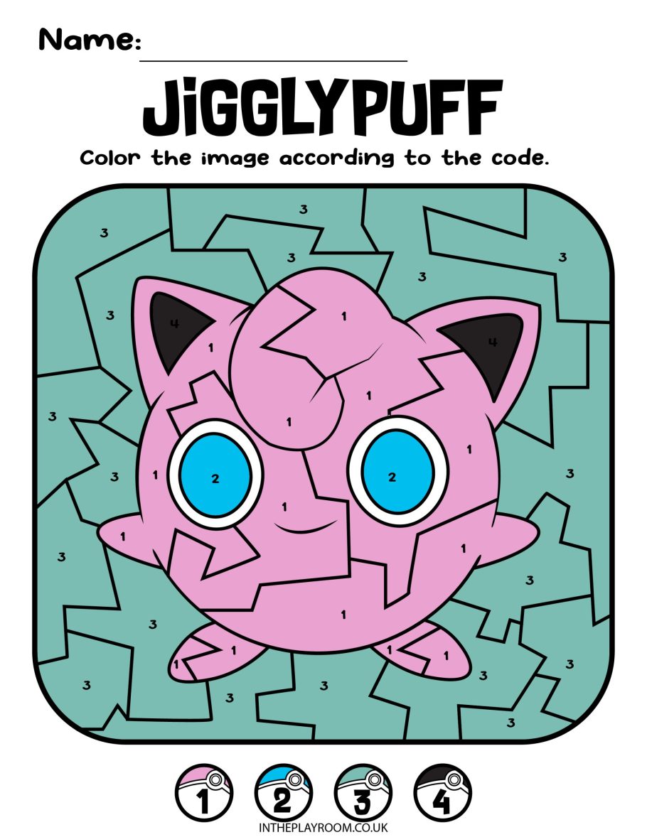 Pokemon lor by number loring pages for kids