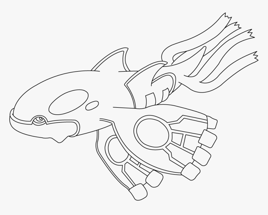 Draw kyogre pokemon hd png download