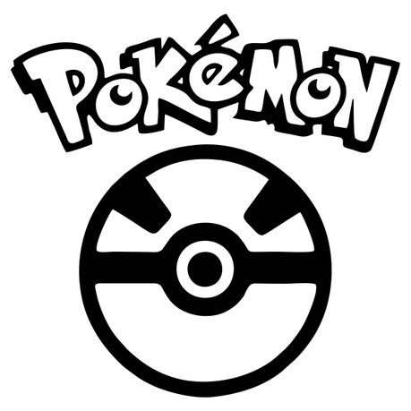 Pokemon logo decal shop today get it tomorrow