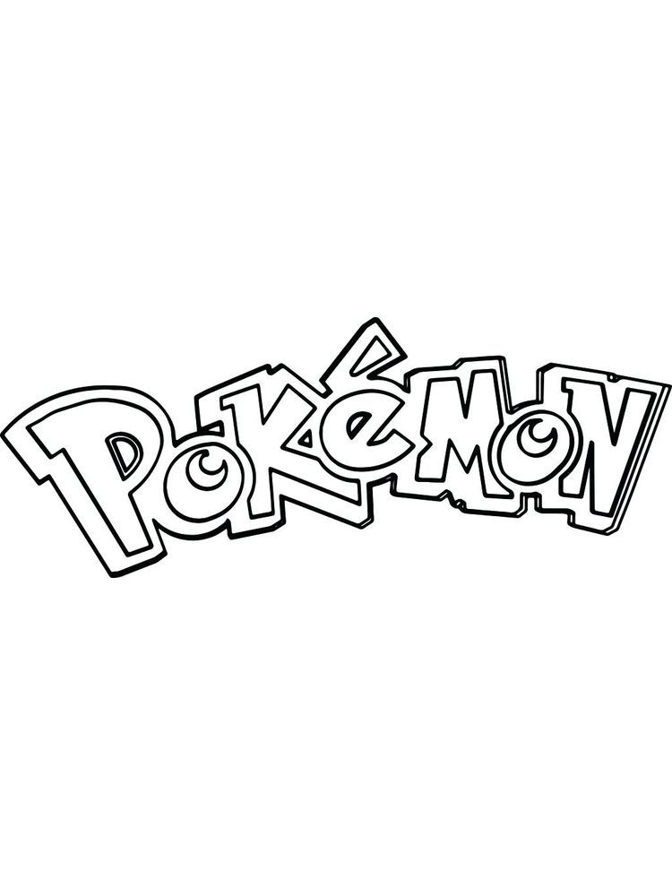 Printable pokemon coloring pages for kids