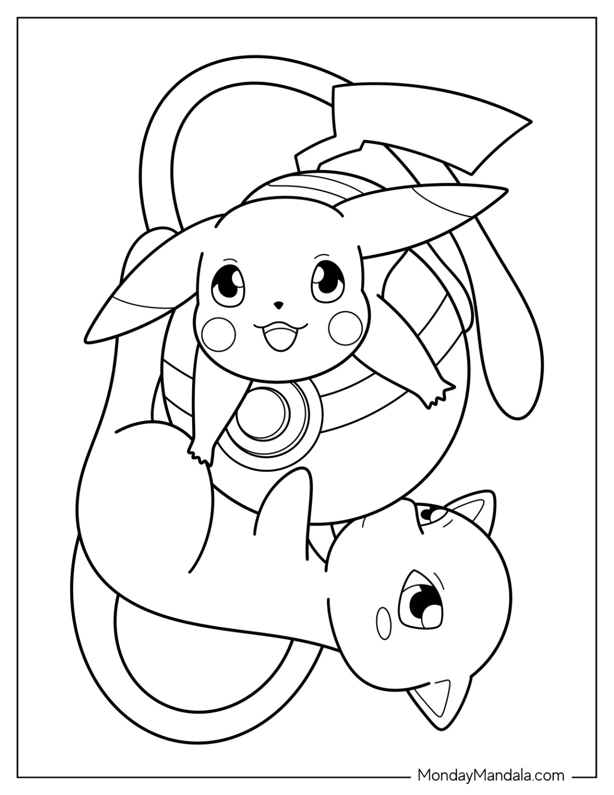 Mew coloring pages free pdf printables