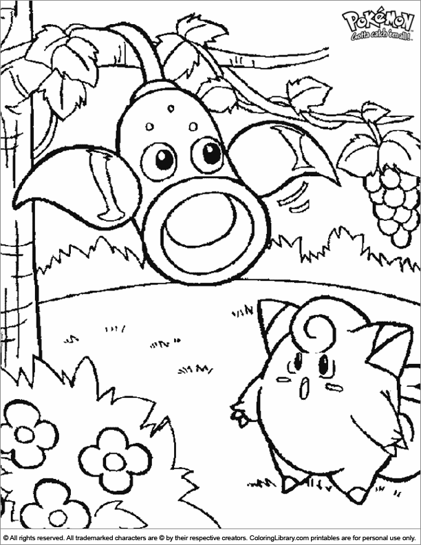 Free online coloring page