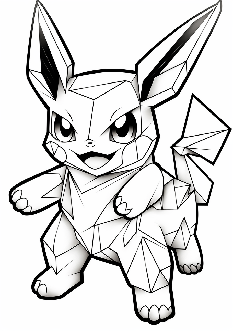 Pikachu coloring s