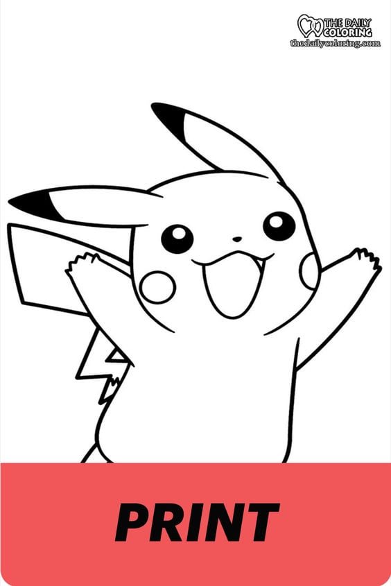 Electric pokemon coloring pages rfreecoloringpages
