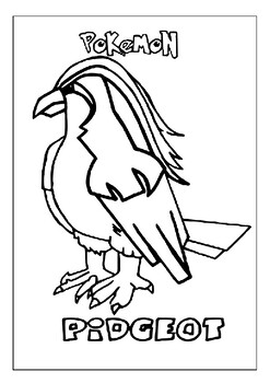 Printable pokemon coloring pages collection for kids