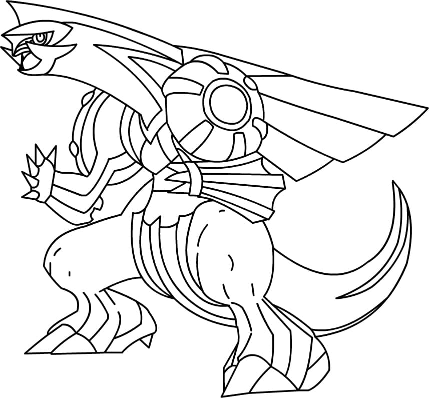 Legendary pokãmon coloring pages