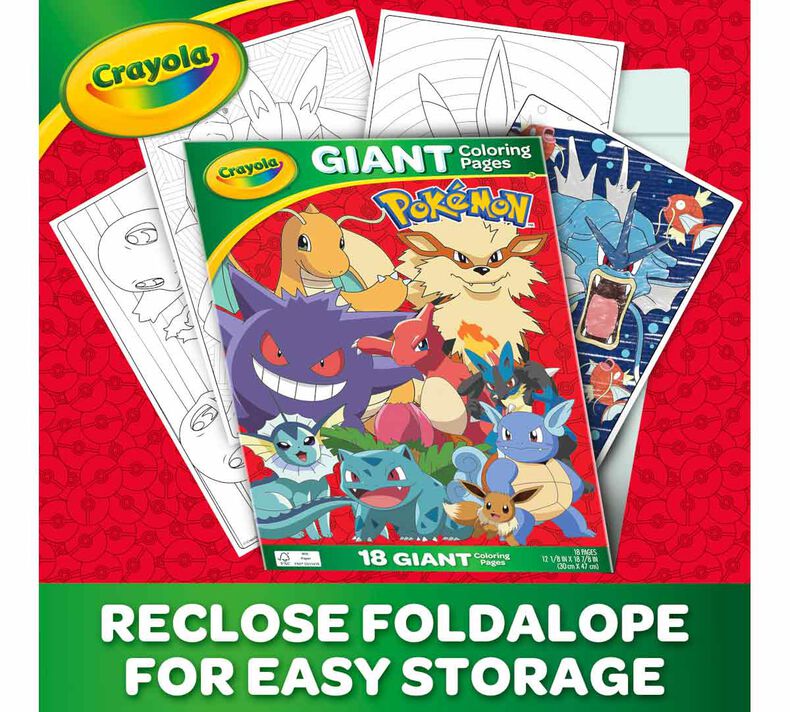 Giant pokemon coloring pages