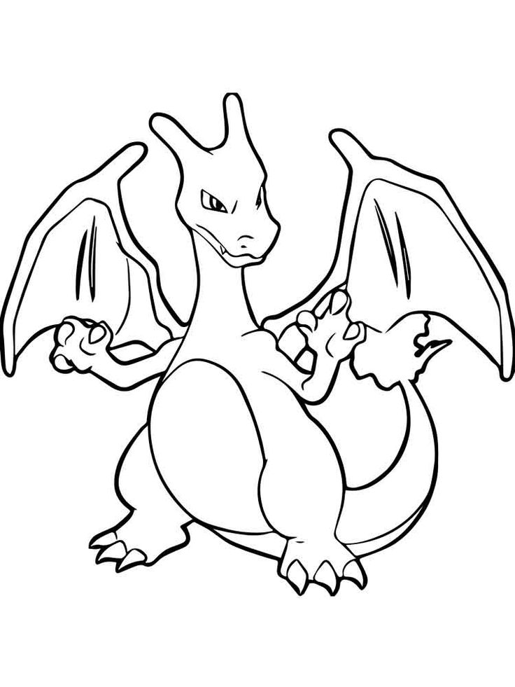Charizard coloring pages